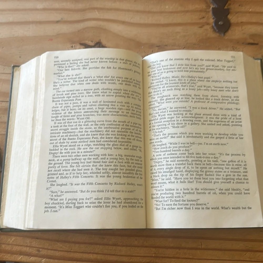ATLAS SHRUGGED Rand, Ayn 1957 1st Edition 3rd Printing. Hardcover Library Copy. - Picture 2 of 12